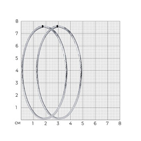 Серьги Diamant - Серебро 925 (арт. 94-124-01880-1)