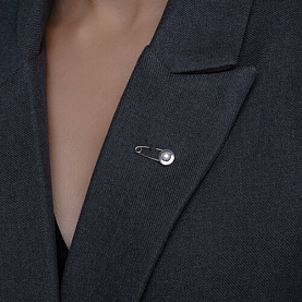 Булавка Diamant - Серебро 925, Жемчуг культивированный (арт. 94-340-02633-1)