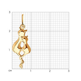 Подвеска SOKOLOV - Золото 585 (арт. 030755)