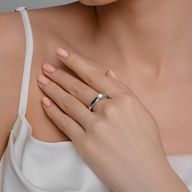 Кольцо Diamant - Серебро 925, Фианит (арт. 94-110-02129-1)