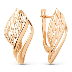 Серьги ЮФ Династия - Золото 375 (арт. 024852-5010)