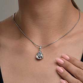 Подвеска SOKOLOV - Серебро 925, Кристалл (арт. 94033394)