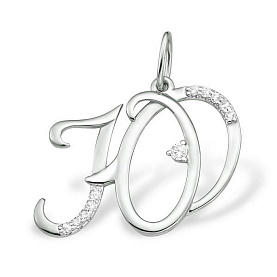Подвеска EFREMOV - Серебро 925, Фианит (арт. 13100112915-501)