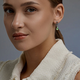 Серьги Diamant - Серебро 925, Кристалл (арт. 94-121-00244-3)