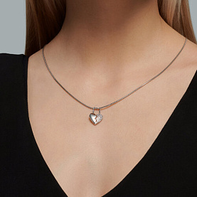 Подвеска SOKOLOV - Серебро 925, Фианит (арт. 94033121)