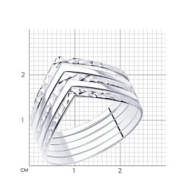 Кольцо SOKOLOV - Серебро 925 (арт. 94011700)