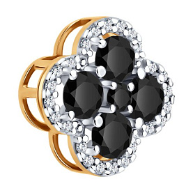 Подвеска SOKOLOV - Серебро 925, Фианит, Шпинель (арт. 92030817)