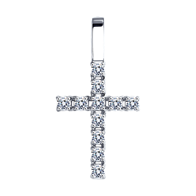 Подвеска Diamant - Золото 585, Фианит (арт. 52-130-01652-1)