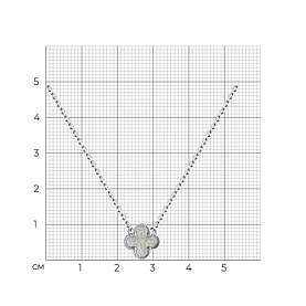 Колье SOKOLOV - Серебро 925, Эмаль (арт. 94070971)