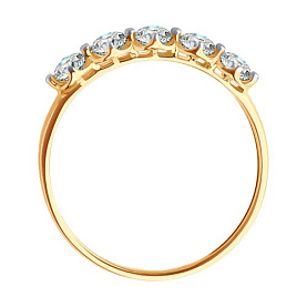 Кольцо Diamant - Золото 585, Фианит (арт. 51-110-02785-1)