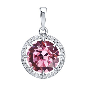 Подвеска Diamant - Серебро 925, Кристалл (арт. 94-130-00513-1)