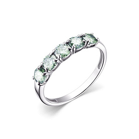 Кольцо Дар - Серебро 925, Синтетический муассанит (арт. К-5055рс16139)