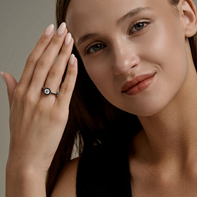Кольцо Diamant - Серебро 925, Фианит (арт. 94-110-00194-3)
