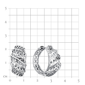 Серьги Talant - Серебро 925 (арт. 11-7Д-0000-17669)