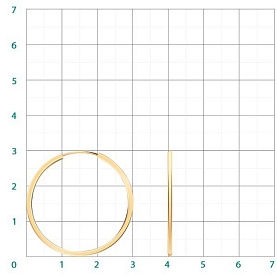 Серьги Атолл - Золото 585 (арт. 20771-30)