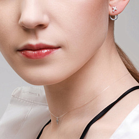 Колье SOKOLOV - Серебро 925, Фианит (арт. 94070605)