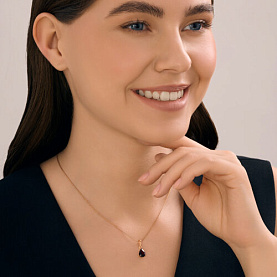 Подвеска SOKOLOV - Серебро 925, Гранат (арт. 92030829)