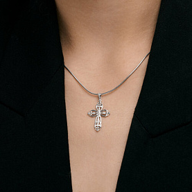 Подвеска SOKOLOV - Серебро 925, Бриллиант (арт. 87120005)