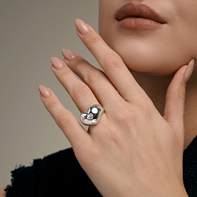 Кольцо SOKOLOV - Серебро 925, Фианит (арт. 94014941)