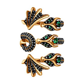 Кольцо SOKOLOV - Серебро 925, Фианит (арт. 93011116)