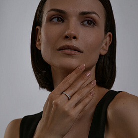 Кольцо SOKOLOV - Серебро 925, Фианит (арт. 94013847)