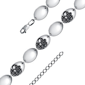 Браслет Красная пресня - Серебро 925 (арт. 73014612)