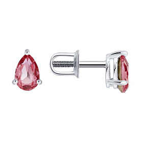 Серьги Diamant - Серебро 925, Кристалл (арт. 94-122-00210-2)