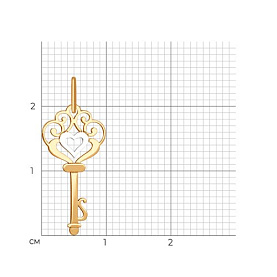 Подвеска SOKOLOV - Золото 375 (арт. 035197-4)