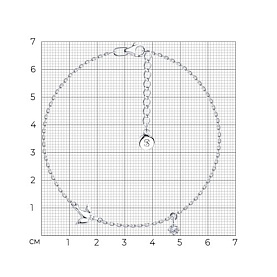 Браслет SOKOLOV - Серебро 925, Фианит (арт. 94050763)