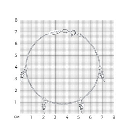 Браслет SOKOLOV - Серебро 925 (арт. 94050855)
