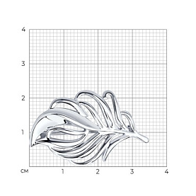 Брошь SOKOLOV - Серебро 925 (арт. 94040111)