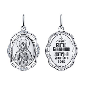Подвеска SOKOLOV - Серебро 925, Фианит (арт. 94100274)