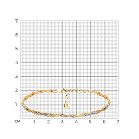 Браслет SOKOLOV - Серебро 925, Фианит (арт. 93050090)