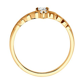 Кольцо SOKOLOV - Серебро 925, Фианит (арт. 93010486)