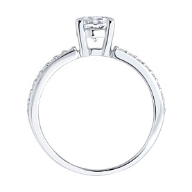 Кольцо SOKOLOV - Серебро 925, Фианит (арт. 94014450)