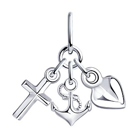 Подвеска SOKOLOV - Серебро 925 (арт. 94030181)