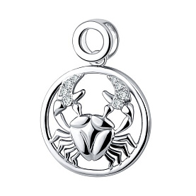 Подвеска Talant - Серебро 925, Фианит (арт. 55-72-0001-27883)