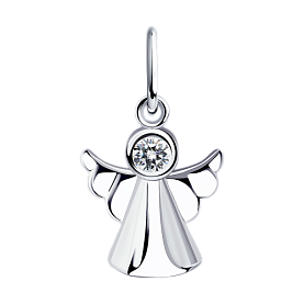 Подвеска Diamant - Серебро 925, Фианит (арт. 94-130-01077-1)