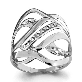 Кольцо Аквамарин - Серебро 925 (арт. 54131.5)