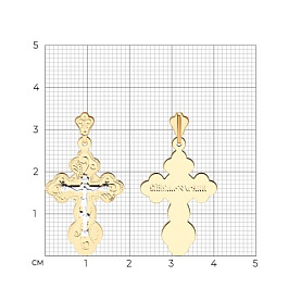 Подвеска SOKOLOV - Золото 585 (арт. 121089)