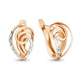 Серьги Аквамарин - Золото 585 (арт. 31612.1)