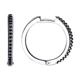 Серьги Diamant - Серебро 925, Фианит (арт. 94-120-01593-1)