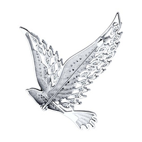 Брошь SOKOLOV - Серебро 925, Фианит (арт. 94040327)