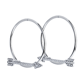 Серьги SOKOLOV - Серебро 925, Фианит (арт. 94025694)