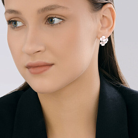 Серьги SOKOLOV - Серебро 925, Эмаль (арт. 94027277)