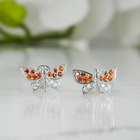 Серьги Галатея - Серебро 925, Фианит (арт. 3023.6)