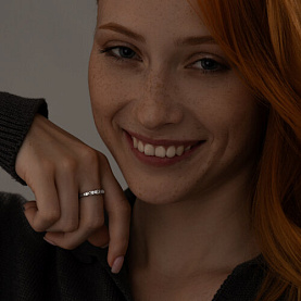 Кольцо SOKOLOV - Серебро 925, Фианит (арт. 94013526)