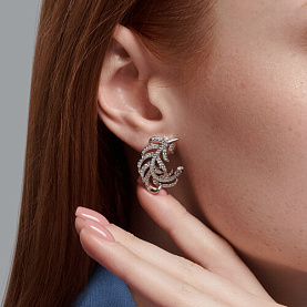 Серьги Diamant - Серебро 925, Фианит (арт. 94-120-02005-1)