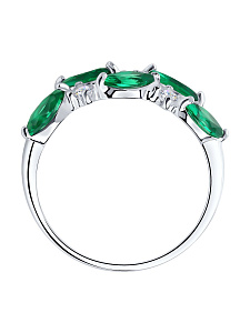 Кольцо Diamant - Серебро 925, Синтетический ситалл , Фианит (арт. 94-310-02173-2)