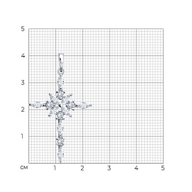 Подвеска Diamant - Серебро 925, Фианит (арт. 94-130-02176-1)